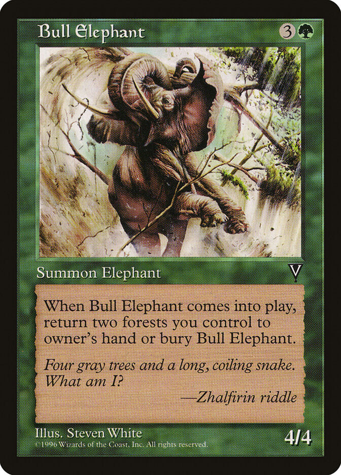 Bull Elephant (101) - Visions (VIS)
