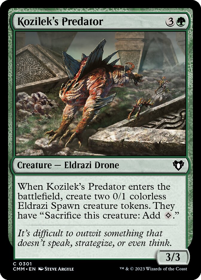 Kozilek's Predator (301) - Commander Masters (CMM)