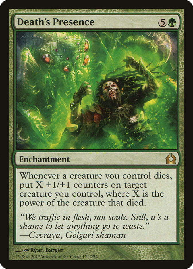 Death's Presence (121) - Return to Ravnica (RTR)