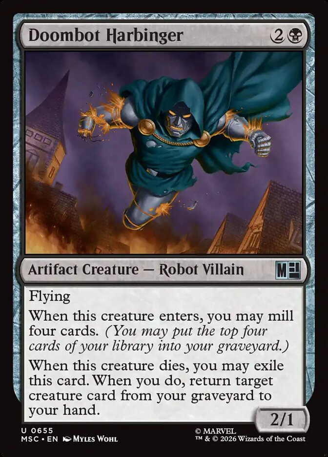 Doombot Harbinger (655) - Marvel Super Heroes Commander (MSC)