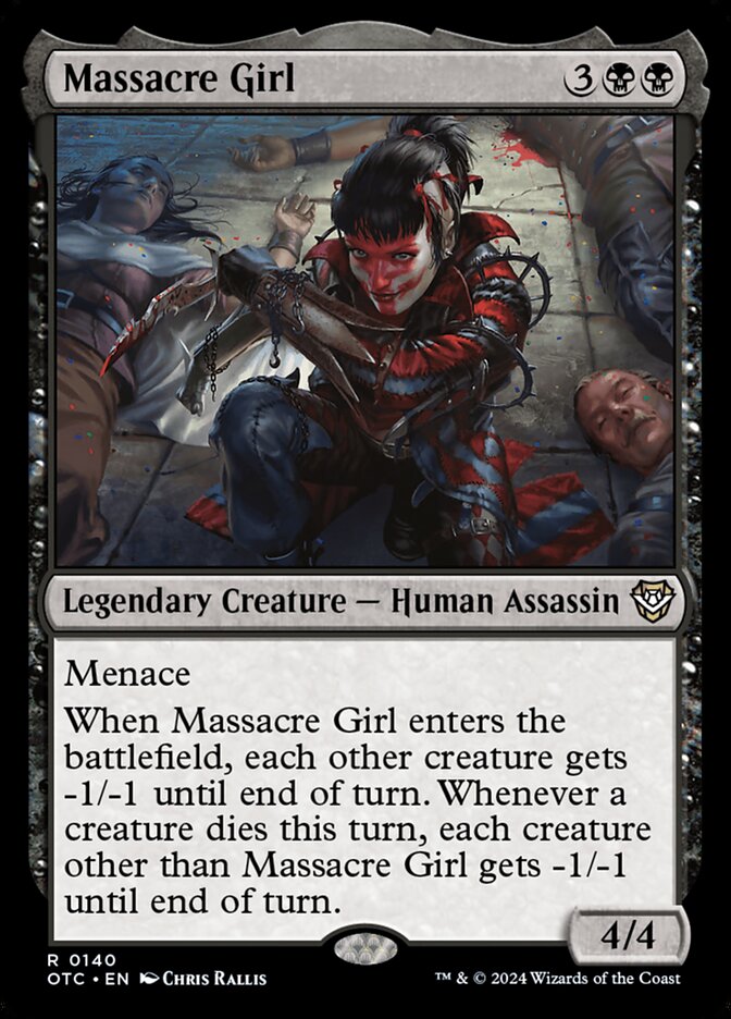 Massacre Girl (140) - Outlaws of Thunder Junction Commander (OTC)