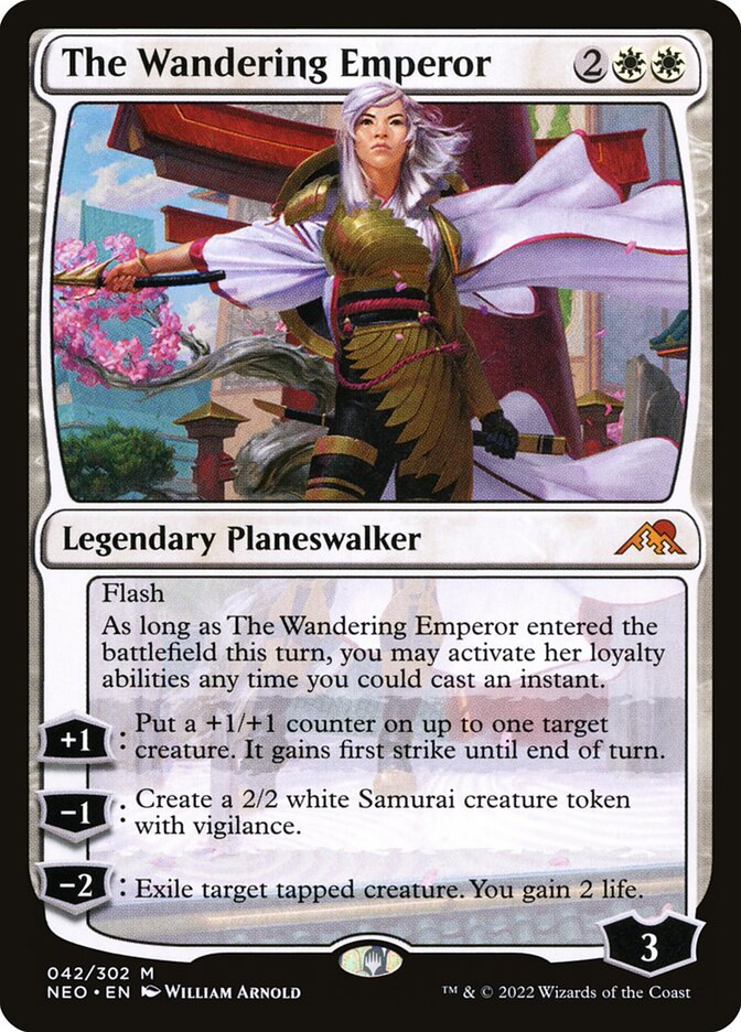 The Wandering Emperor (42) - Kamigawa: Neon Dynasty (NEO)