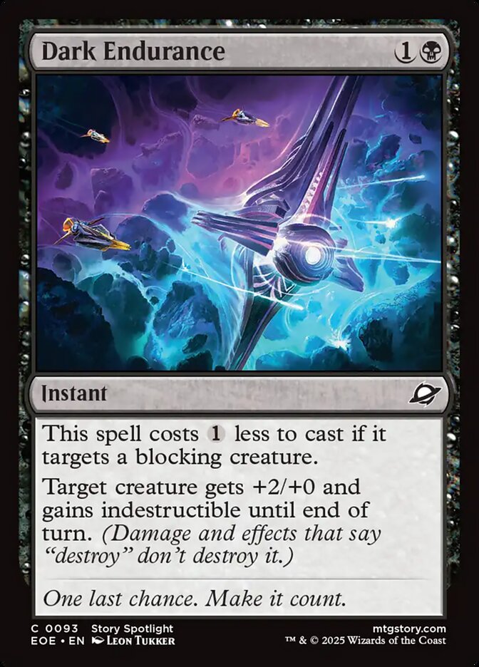 Dark Endurance (93) - Edge of Eternities (EOE)