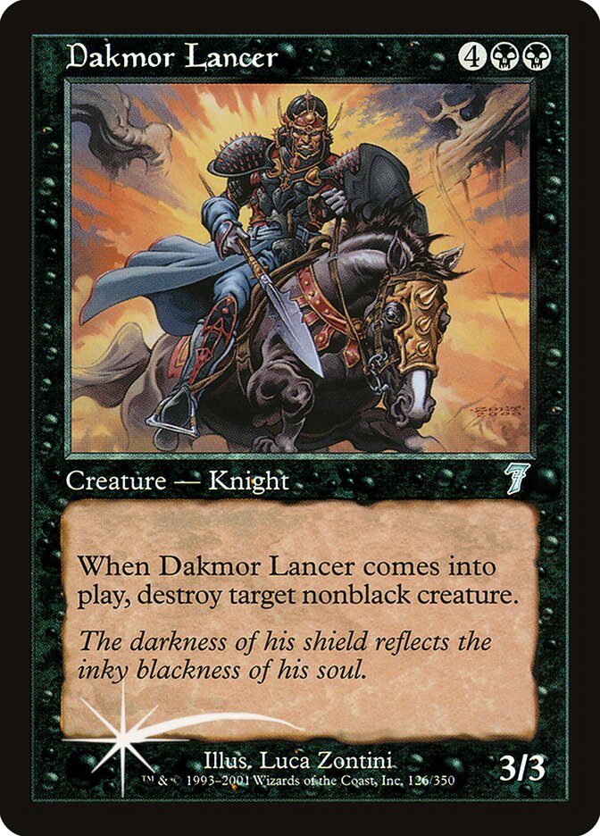 Dakmor Lancer (126) - Seventh Edition (7ED)