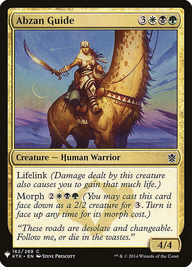 Abzan Guide (KTK-162) - The List (PLST)