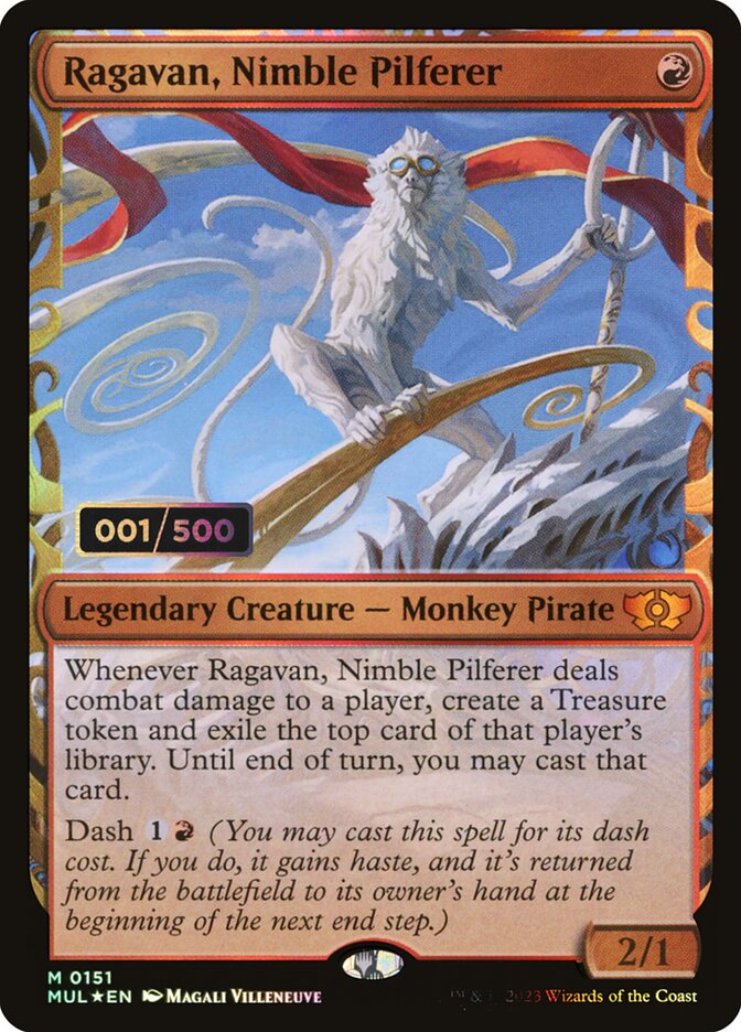Ragavan, Nimble Pilferer (151z) - Multiverse Legends (MUL)