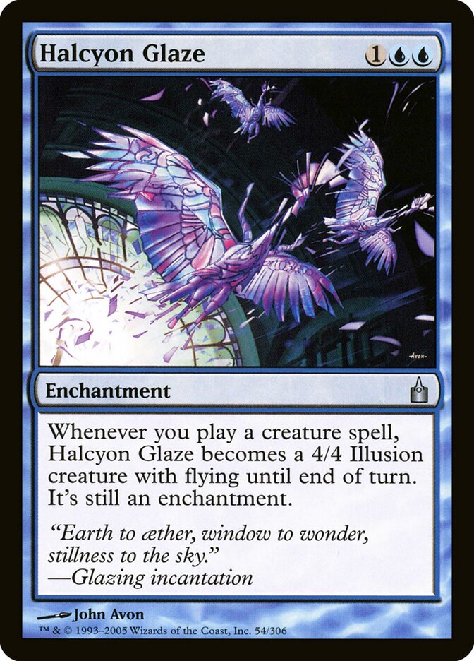 Halcyon Glaze (54) - Ravnica: City of Guilds (RAV)