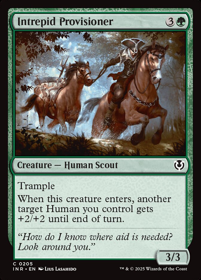 Intrepid Provisioner - Innistrad Remastered (INR)