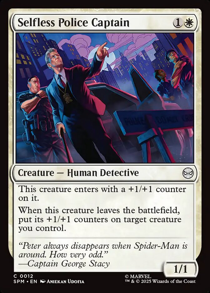 Selfless Police Captain (12) - Marvel's Spider-Man (SPM)