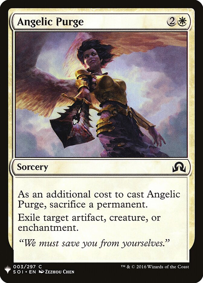 Angelic Purge (SOI-3) - The List (PLST)