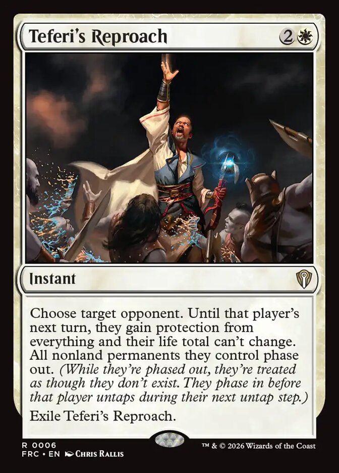 Teferi's Reproach (6) - Reality Fracture Commander (FRC)