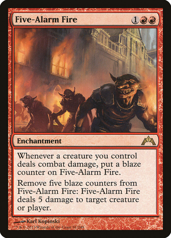 Five-Alarm Fire (91) - Gatecrash (GTC)