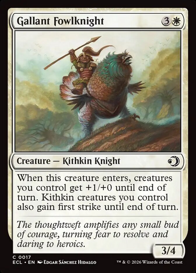 Gallant Fowlknight (17) - Lorwyn Eclipsed (ECL)