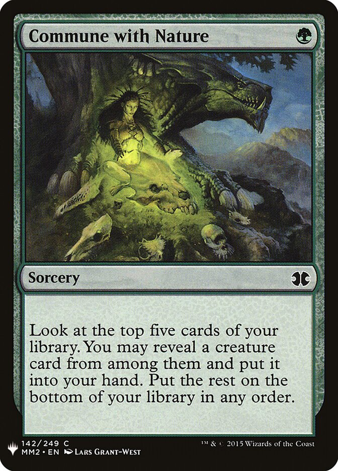 Commune with Nature (MM2-142) - The List (PLST)