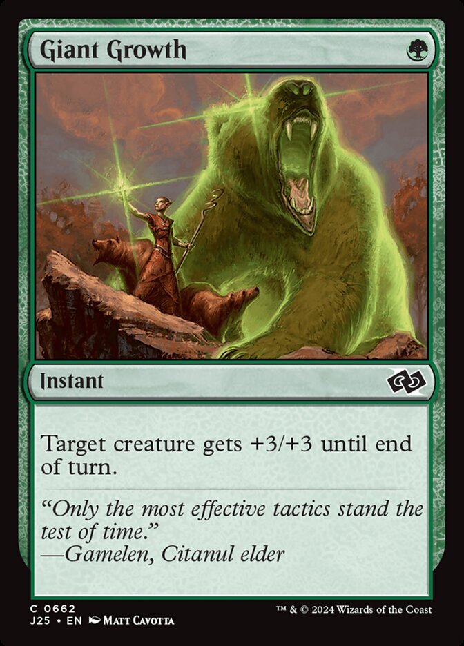 Giant Growth (662) - Foundations Jumpstart (J25)
