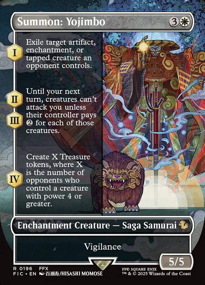 Summon: Yojimbo (196) - Final Fantasy Commander (FIC)