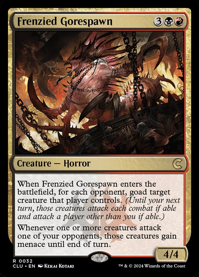Frenzied Gorespawn (32) - Ravnica: Clue Edition (CLU)