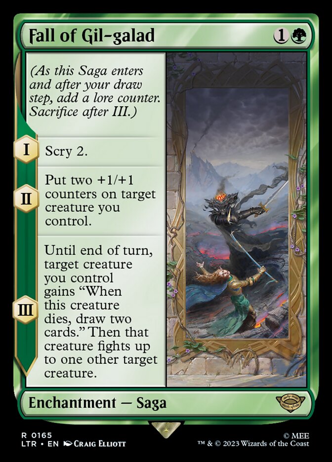 Fall of Gil-galad (165) - The Lord of the Rings: Tales of Middle-earth (LTR)