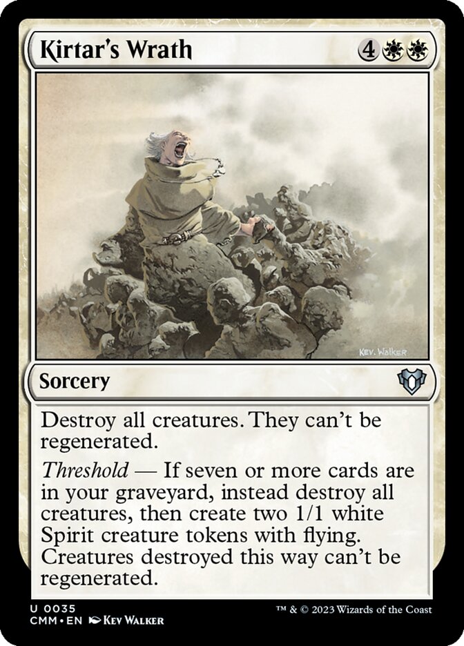 Kirtar's Wrath (35) - Commander Masters (CMM)