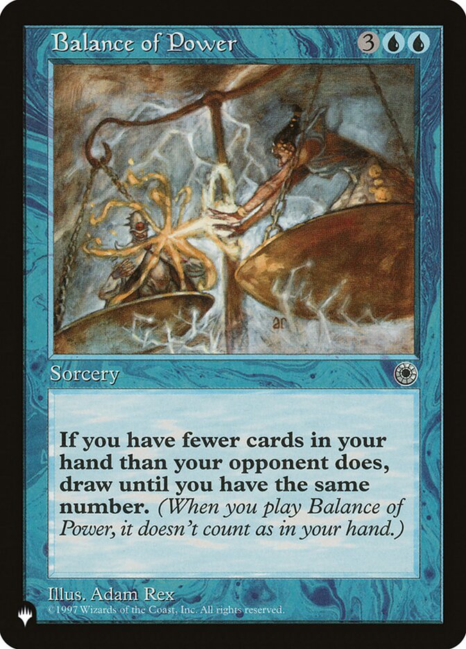 Balance of Power (POR-41) - The List (PLST)