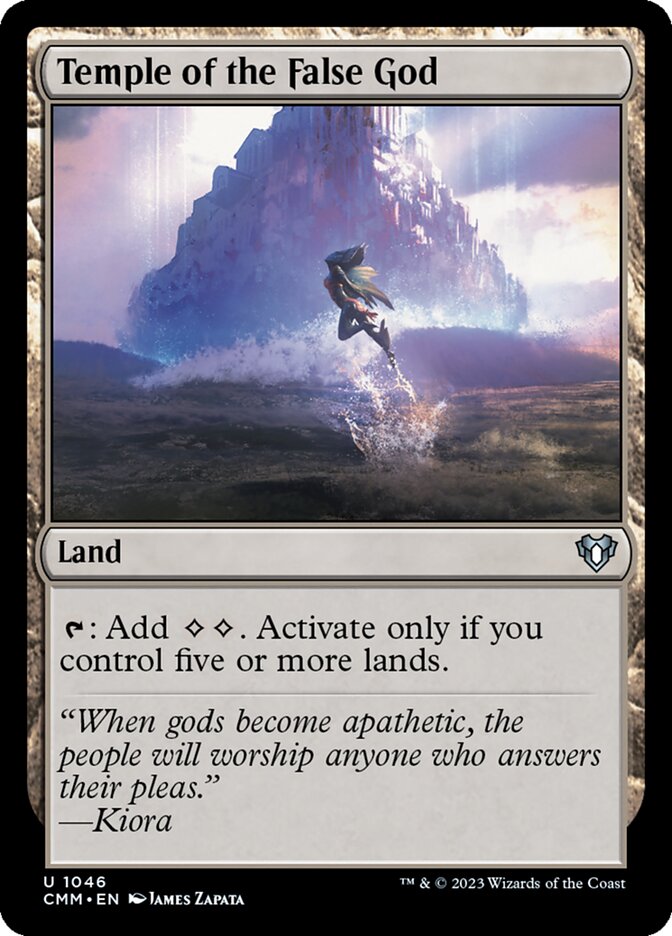 Temple of the False God (1046) - Commander Masters (CMM)