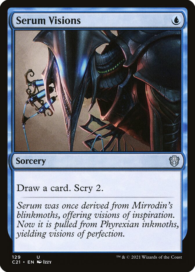 Serum Visions (129) - Commander 2021 (C21)