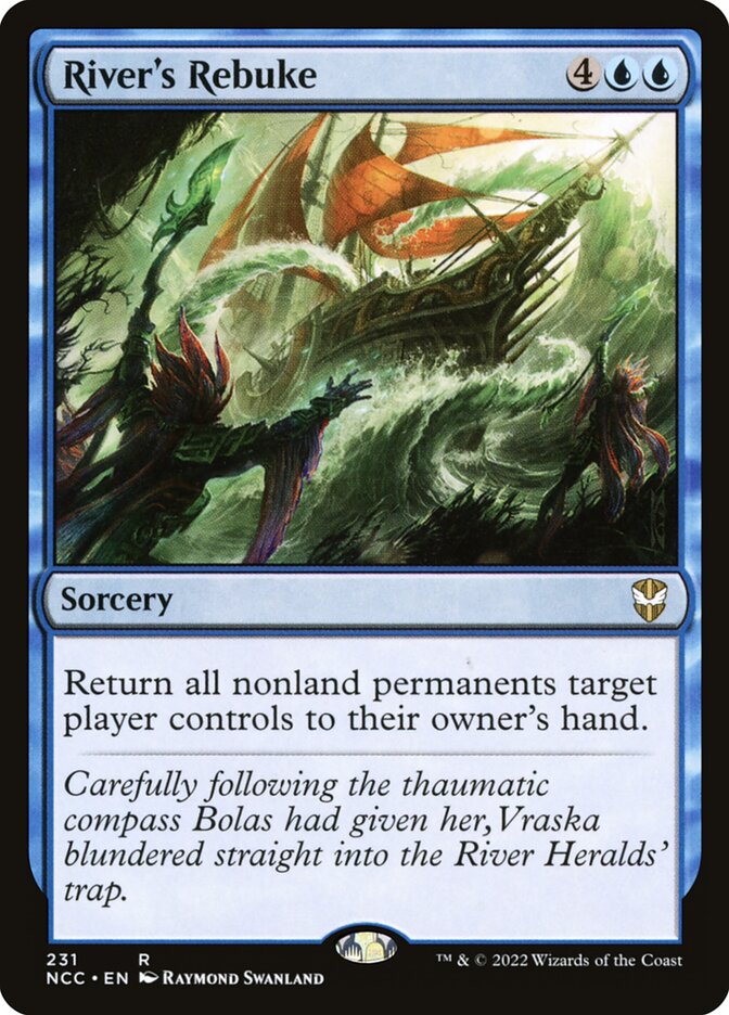 River's Rebuke (231) - New Capenna Commander (NCC)