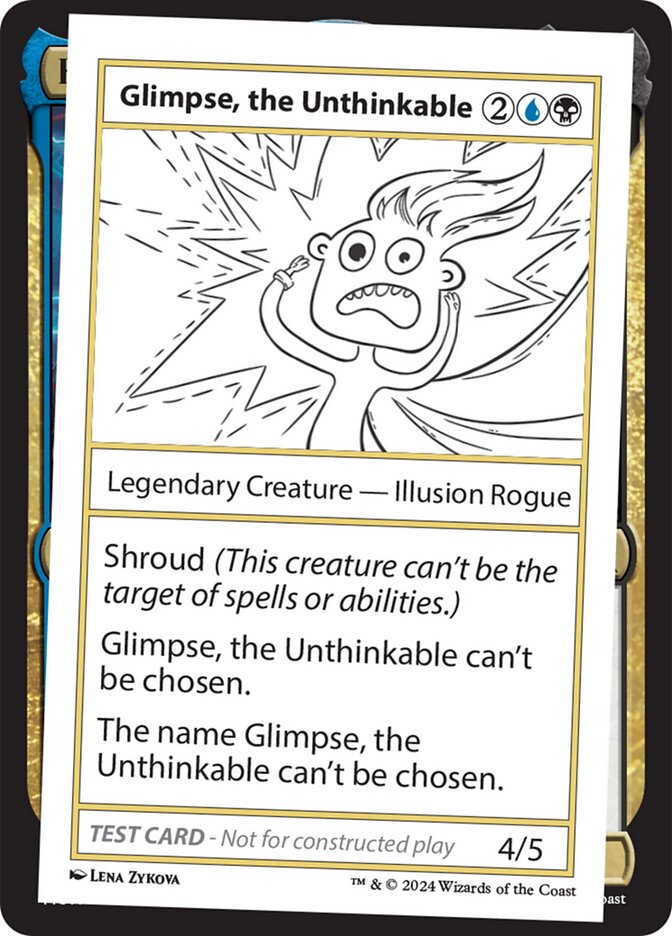 Glimpse, the Unthinkable (594) - Mystery Booster 2 (MB2)