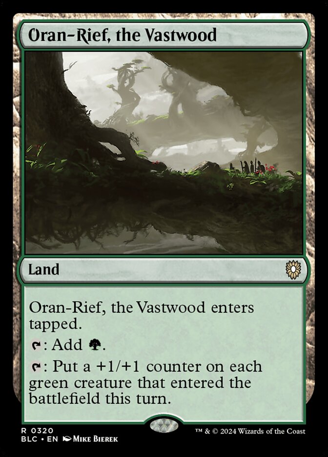 Oran-Rief, the Vastwood (320) - Bloomburrow Commander (BLC)