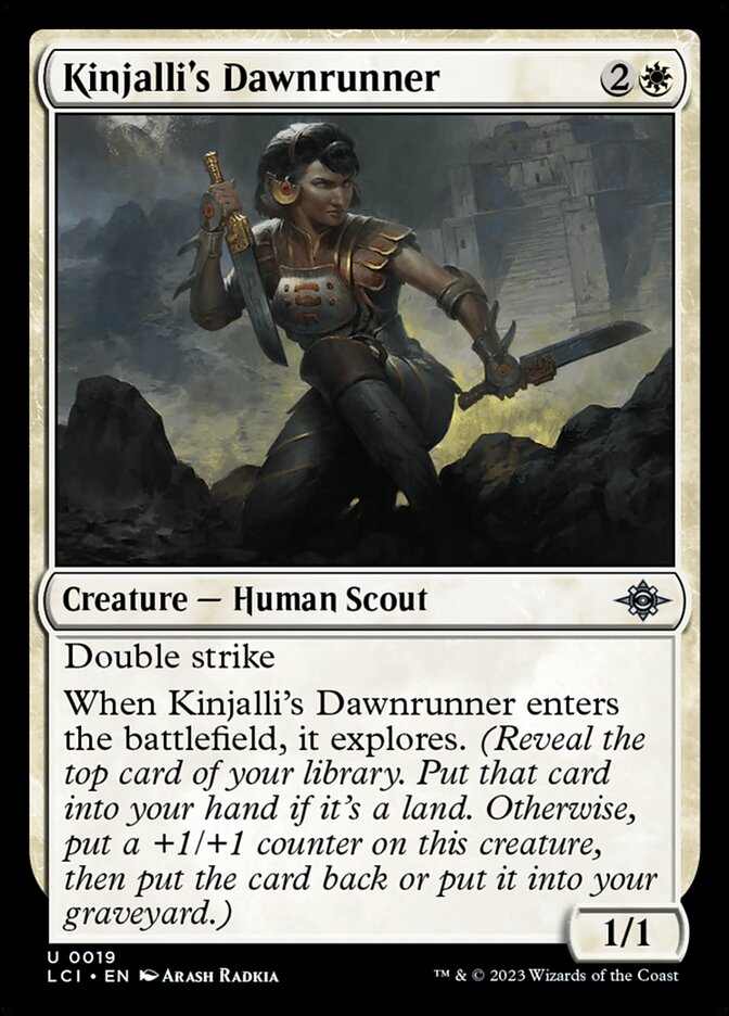 Kinjalli's Dawnrunner (19) - The Lost Caverns of Ixalan (LCI)