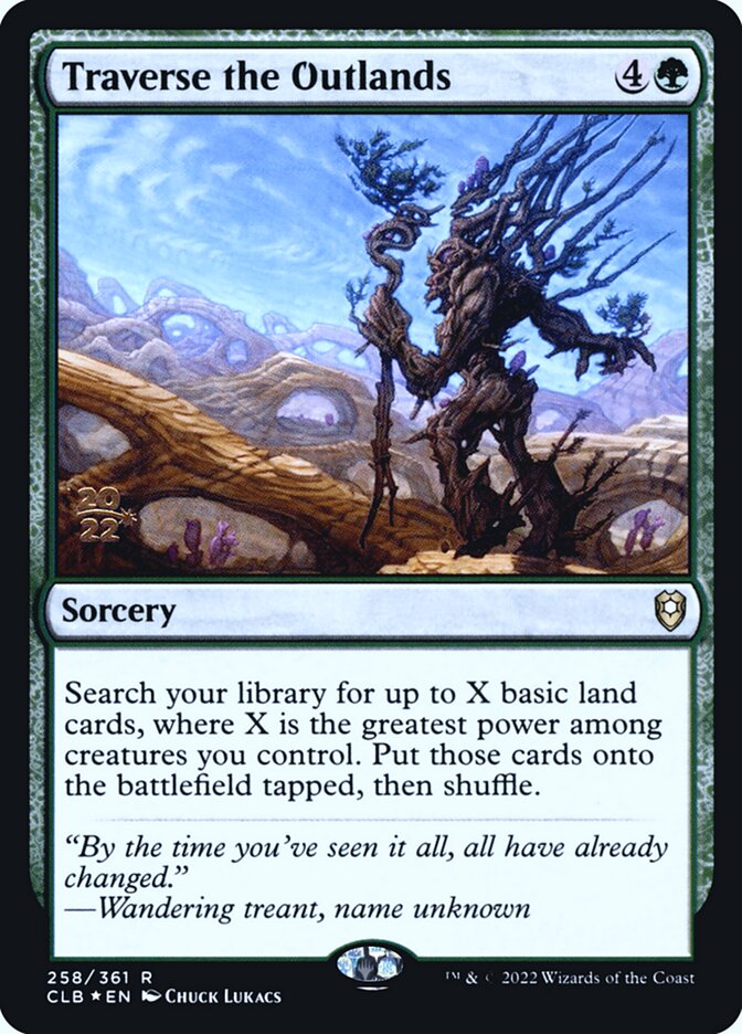Traverse the Outlands (258s) - Battle for Baldur's Gate Promos (PCLB)