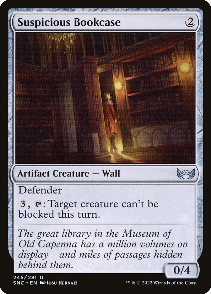 Suspicious Bookcase (245) - Streets of New Capenna (SNC)