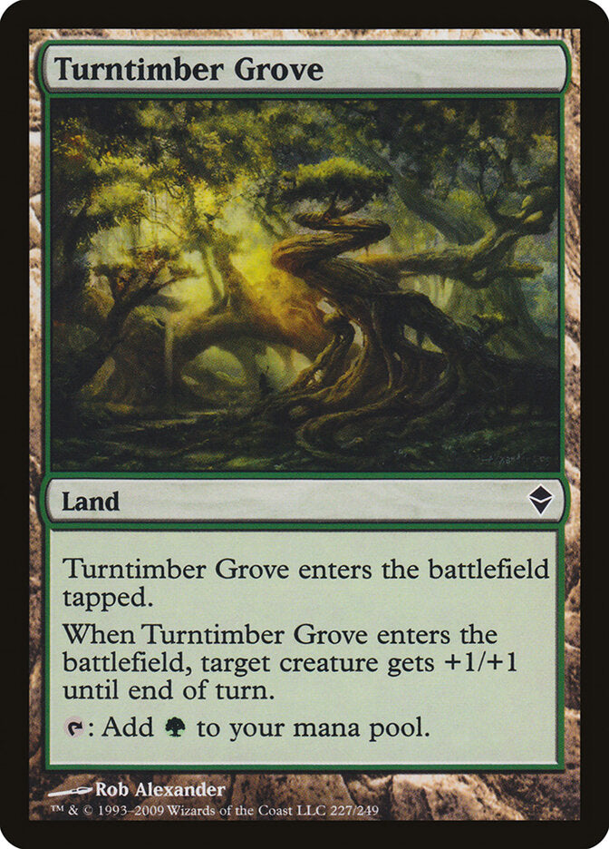 Turntimber Grove (227) - Zendikar (ZEN)