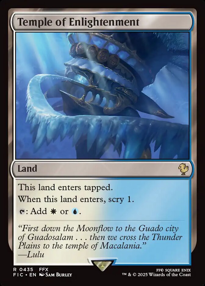 Temple of Enlightenment (435) - Final Fantasy Commander (FIC)