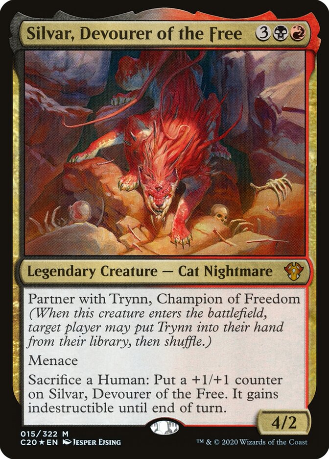 Silvar, Devourer of the Free (15) - Commander 2020 (C20)