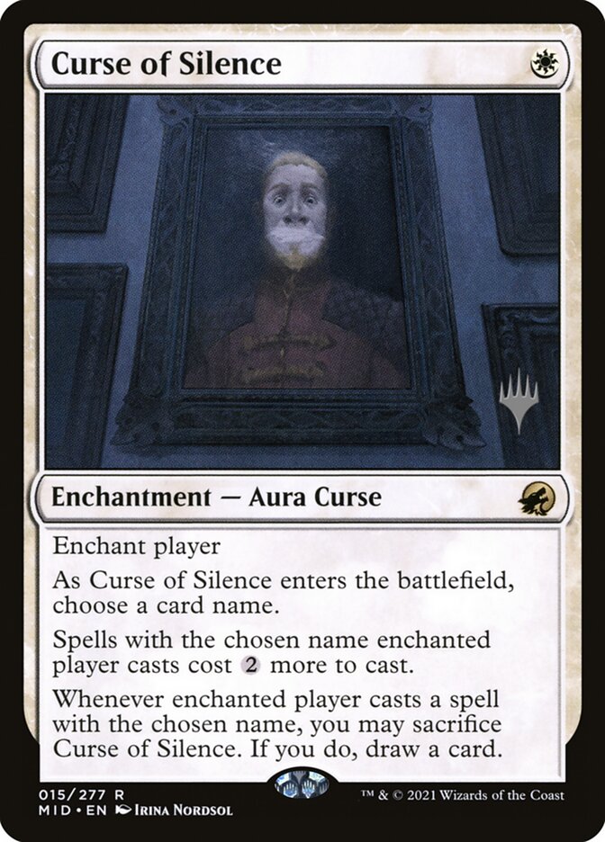 Curse of Silence (15p) - Innistrad: Midnight Hunt Promos (PMID)
