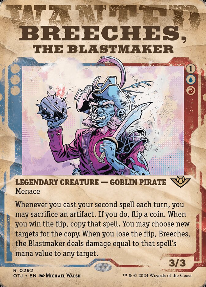 Breeches, the Blastmaker (292) - Outlaws of Thunder Junction (OTJ)