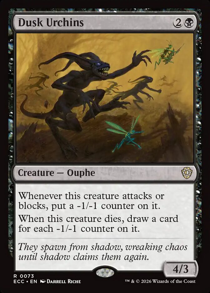 Dusk Urchins (73) - Lorwyn Eclipsed Commander (ECC)