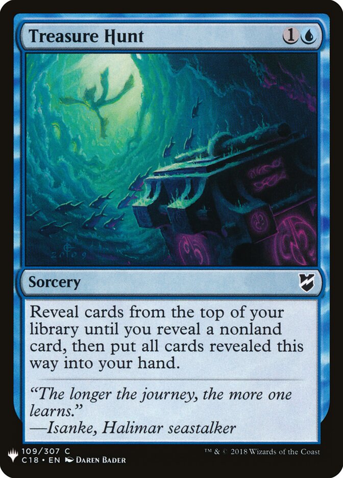 Treasure Hunt (C18-109) - The List (PLST)