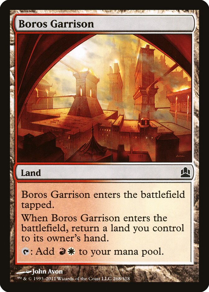 Boros Garrison (268) - Commander 2011 (CMD)