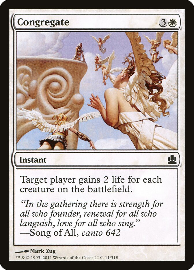 Congregate (11) - Commander 2011 (CMD)
