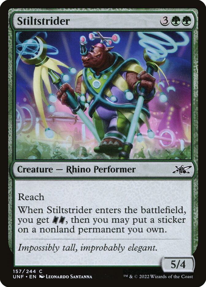 Stiltstrider (157) - Unfinity (UNF)