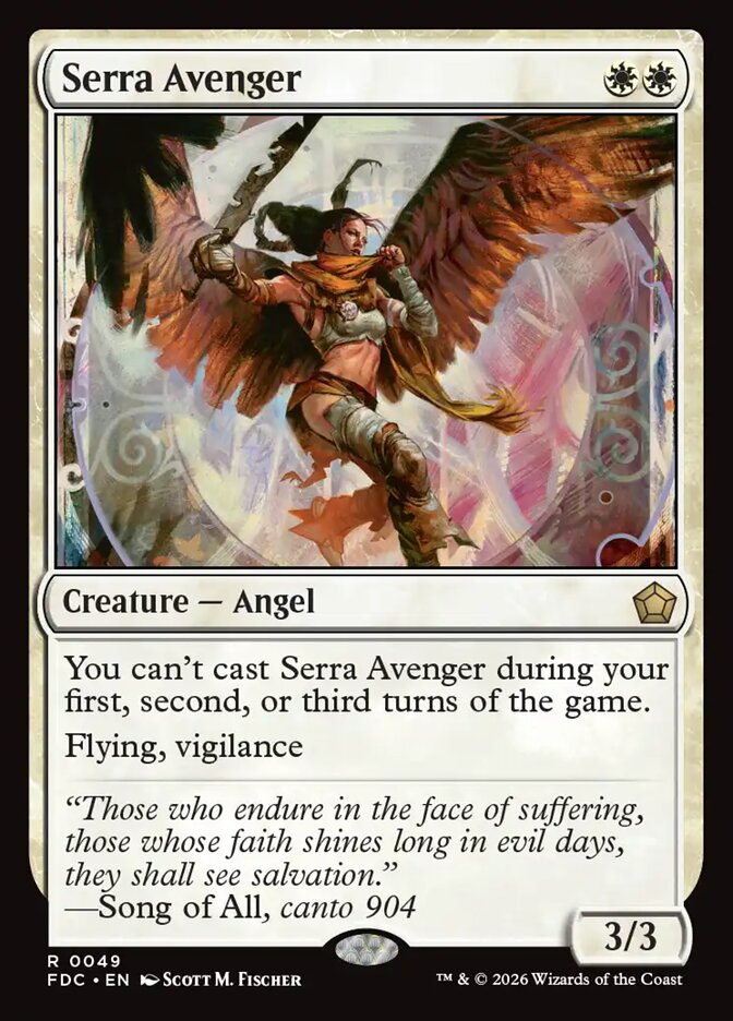 Serra Avenger (49) - Foundations Commander (FDC)