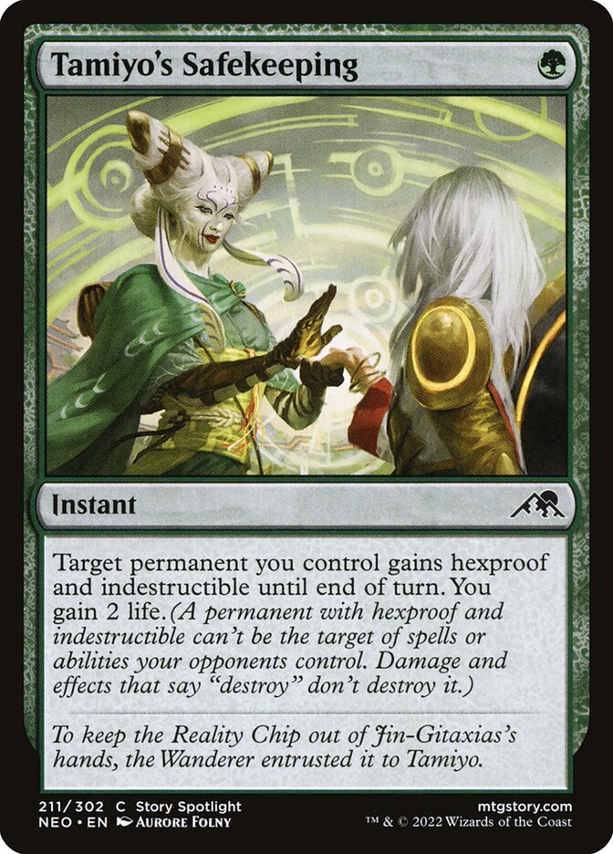 Tamiyo's Safekeeping (211) - Kamigawa: Neon Dynasty (NEO)