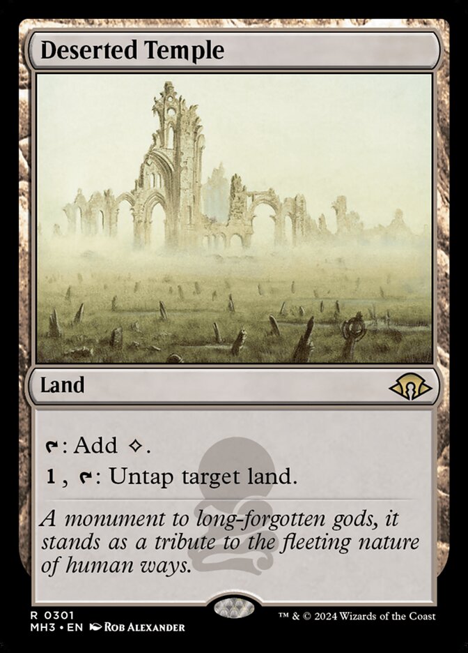 Deserted Temple (301) - Modern Horizons 3 (MH3)