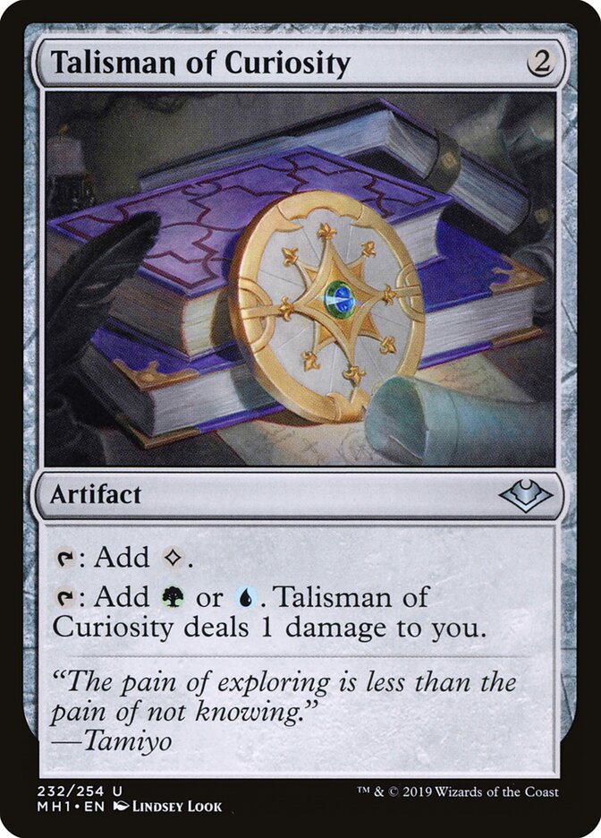 Talisman of Curiosity (232) - Modern Horizons (MH1)