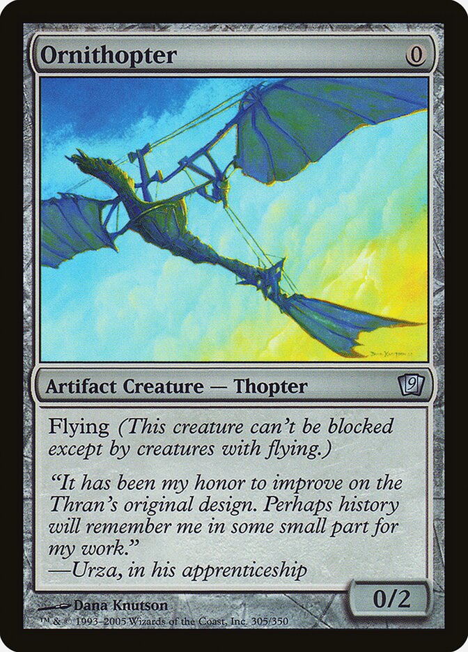 Ornithopter (305) - Ninth Edition (9ED)