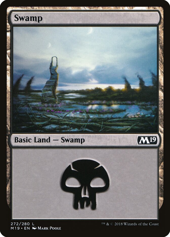 Swamp (272) - Core Set 2019 (M19)