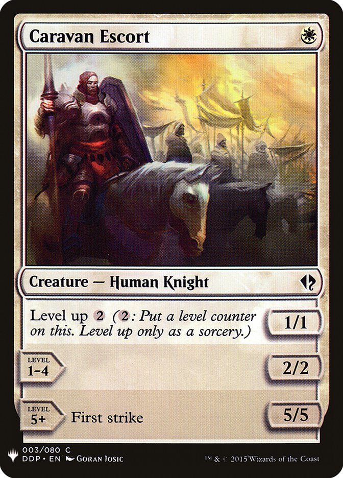 Caravan Escort - The List (PLST)