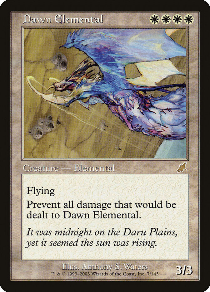 Dawn Elemental (7) - Scourge (SCG)
